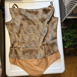 ANIMAL PRINT BODY SUIT